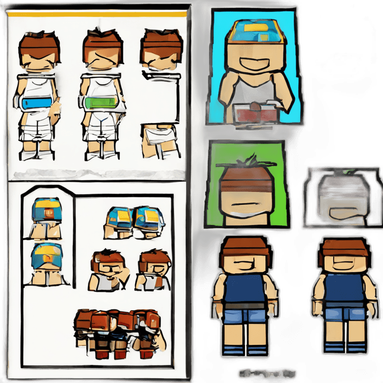Transparent Roblox Clipart