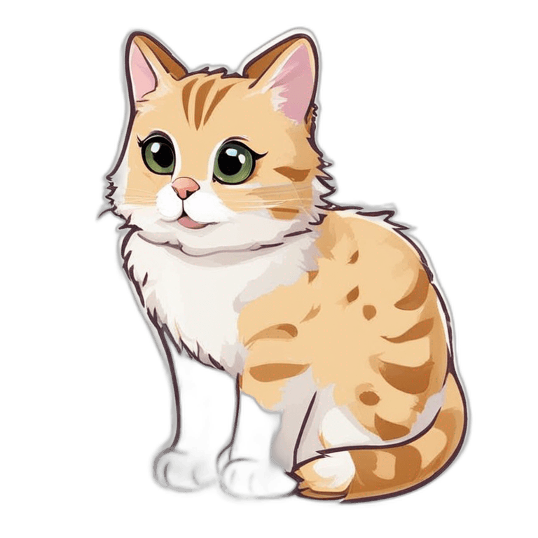 Cute Cat Clip Art