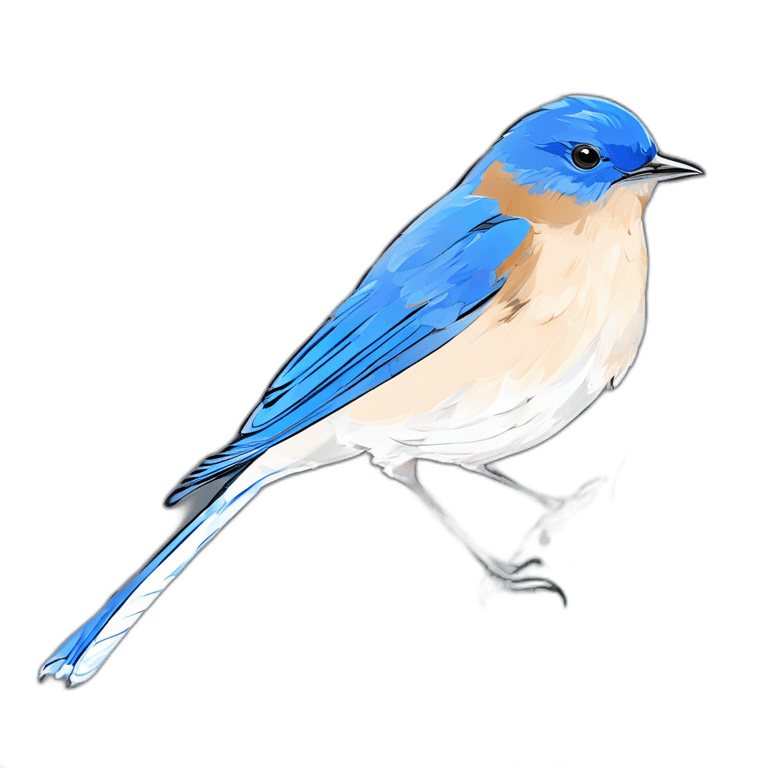 Blue Bird Clip Art