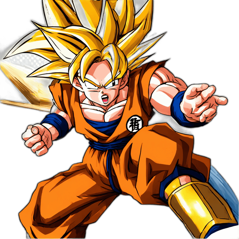 Transparent Goku Kamehameha