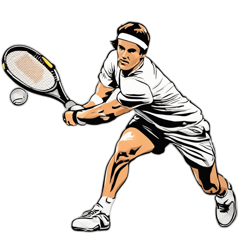 Dynamic Tennis Smash