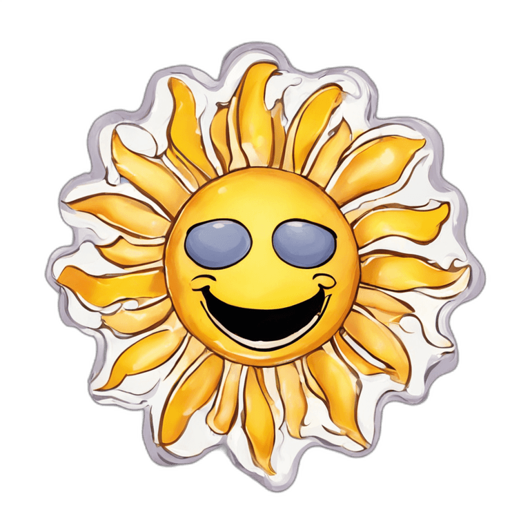 Cheerful Sun Clipart