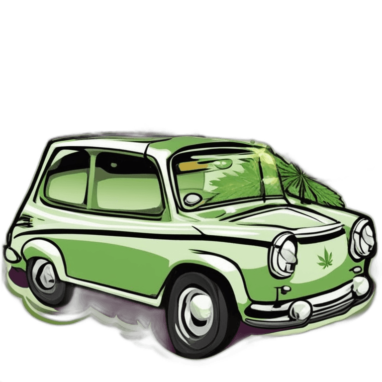 Cannabis Drive Clipart