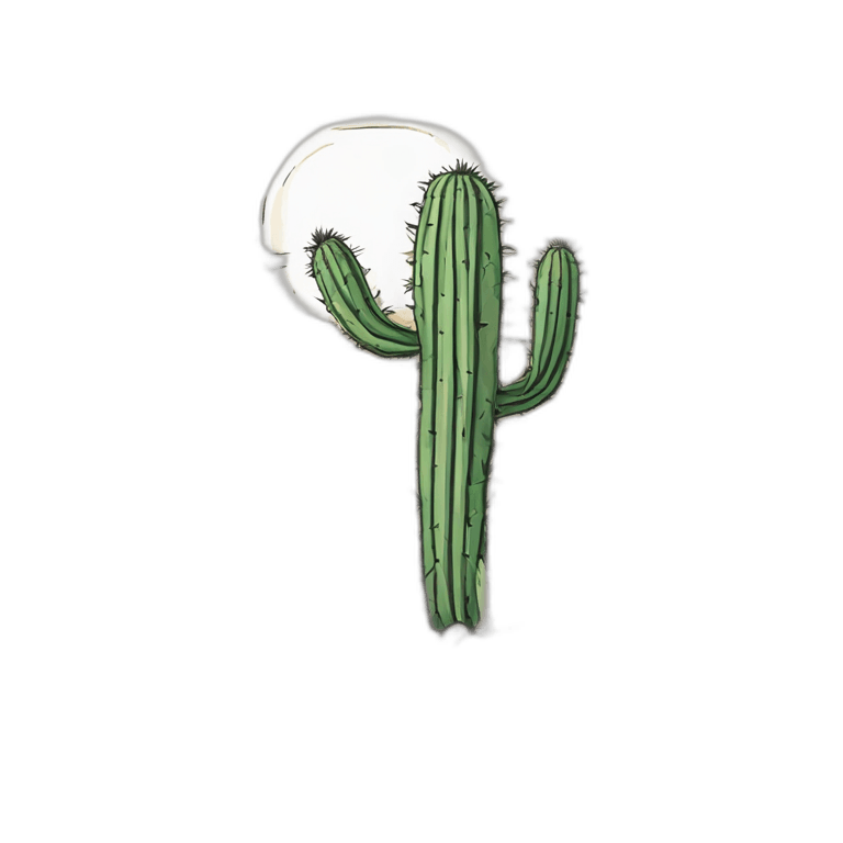 Grinning Desert Cactus