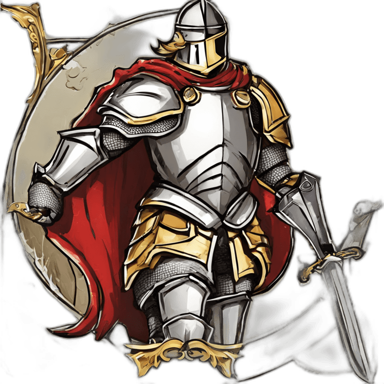 Brave Knight Clipart