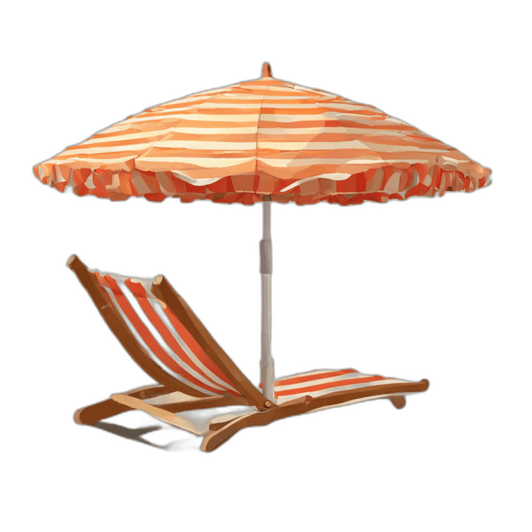 Cheerful Beach Umbrella