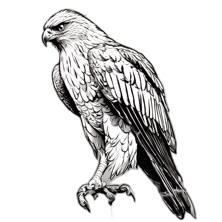 Transparent Hawk Clip Art