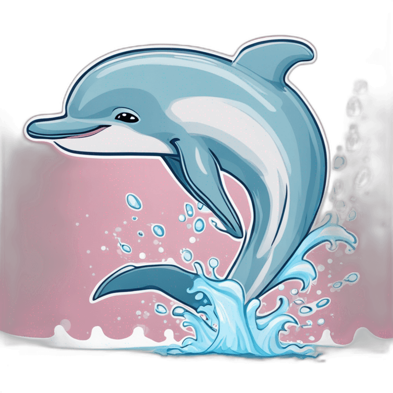 Leaping Dolphin Clipart