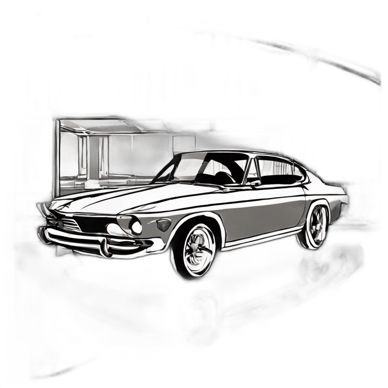 Transparent Car Outline