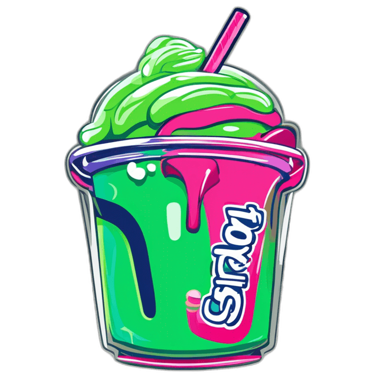 Neon Slurpee Splash